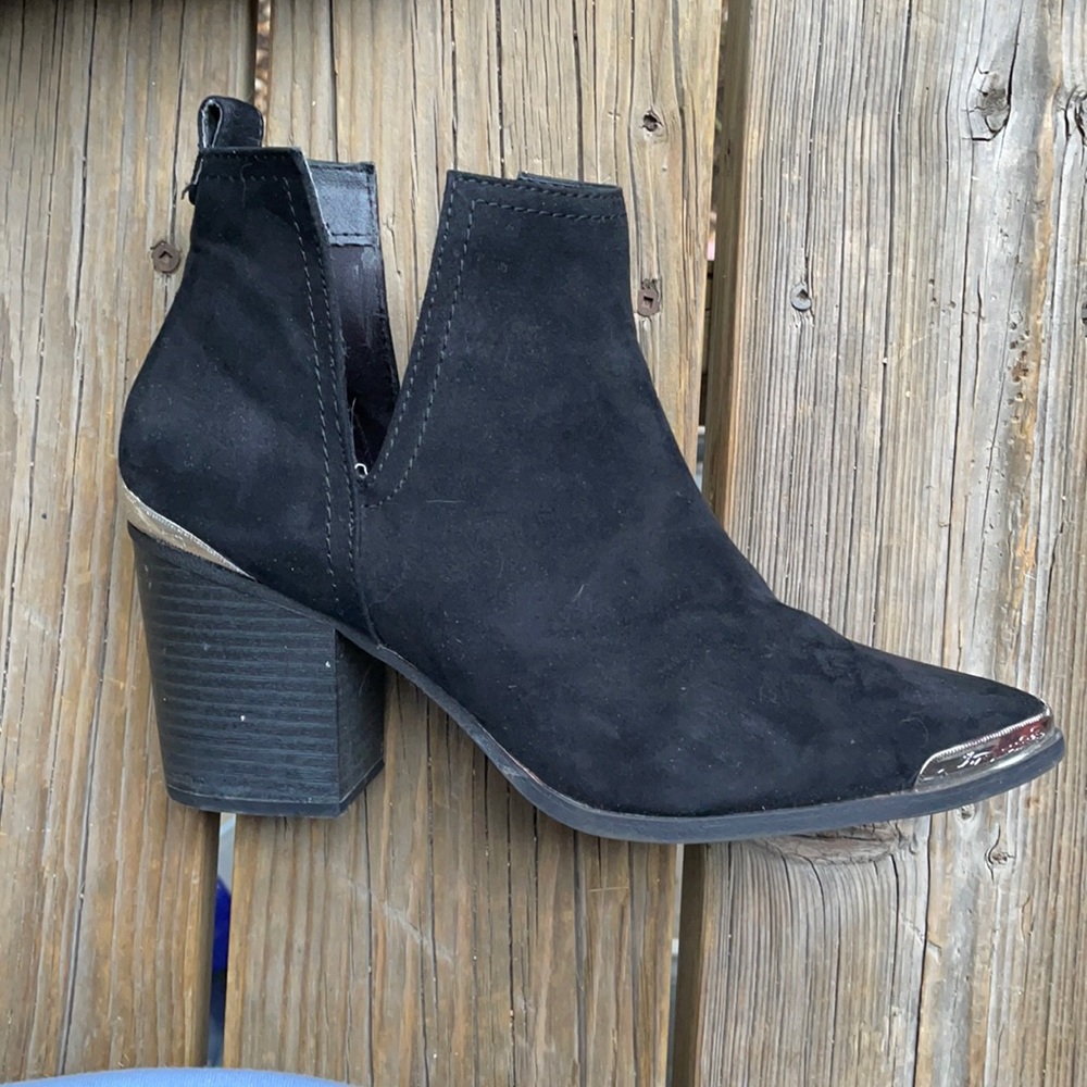 Black booties